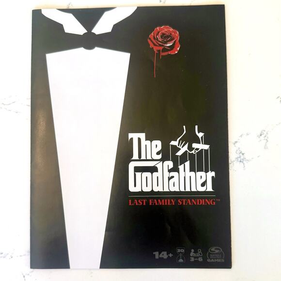 The Godfather Last Family Standing Board Game Complete Spin Master 2022 - Picture 2 of 10
